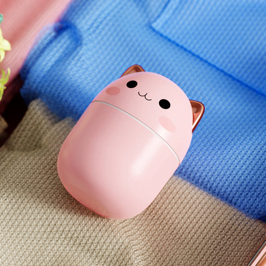 Humidificador de aire con diseño de gato