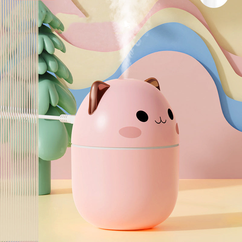 Humidificador de aire con diseño de gato