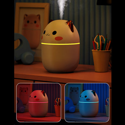 Humidificador de aire con diseño de gato